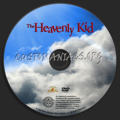 The Heavenly Kid dvd label
