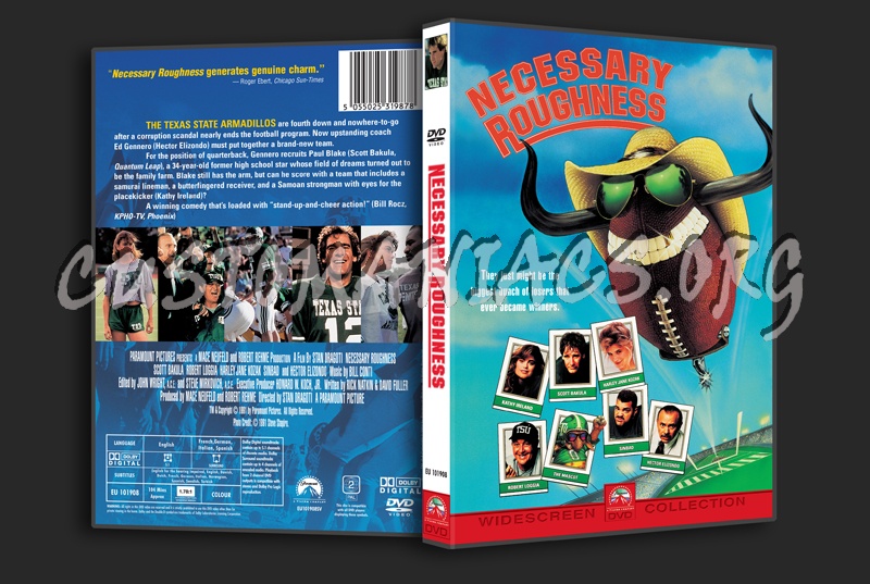 Necessary Roughness dvd cover