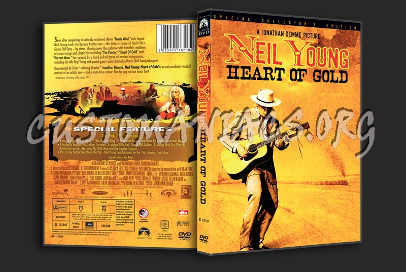 Neil Young: Heart of Gold dvd cover