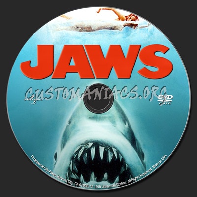 Jaws dvd label