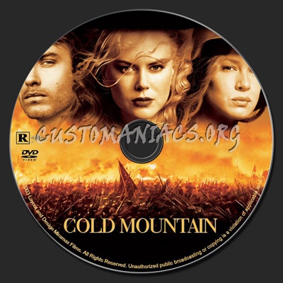 Cold Mountain dvd label