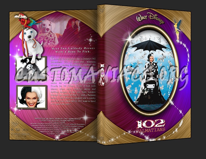 102 Dalmatians dvd cover