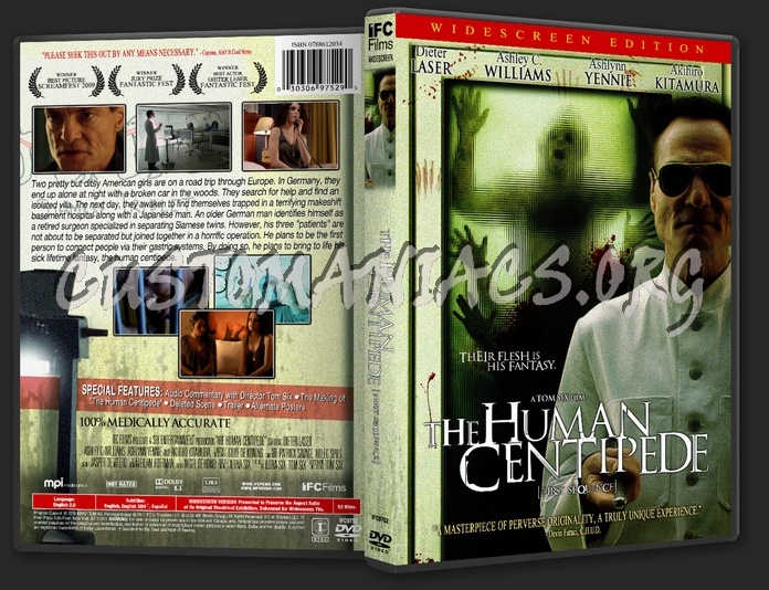 The Human Centipede - First Sequence dvd cover