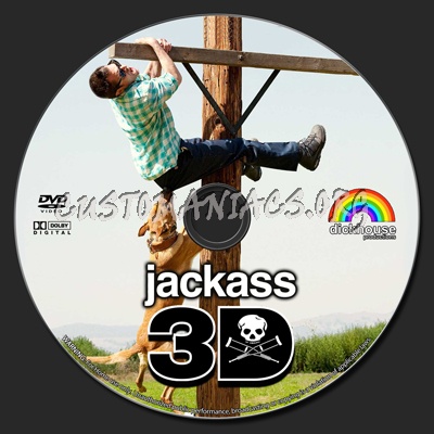 Jackass 3D dvd label