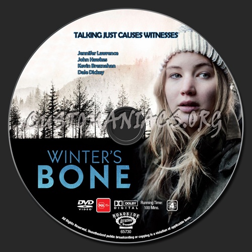 Winter's Bone dvd label