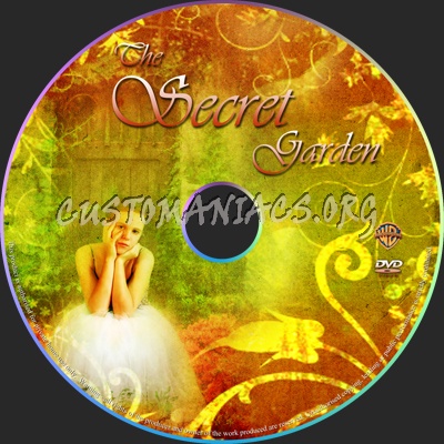 The Secret Garden dvd label