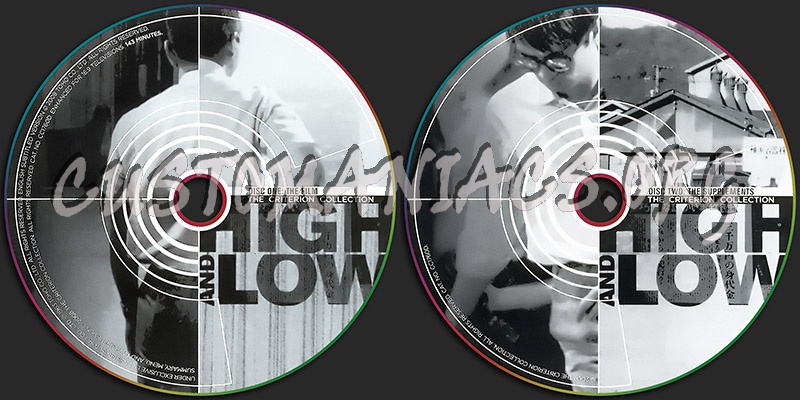 024 - High and Low dvd label