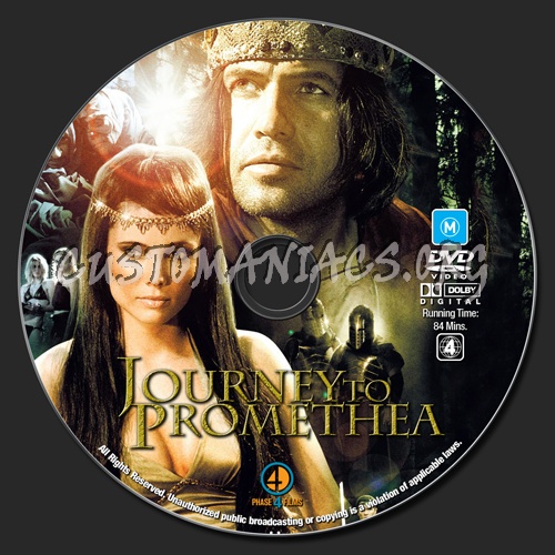 Journey to Promethea dvd label