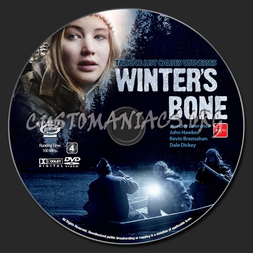 Winter's Bone dvd label