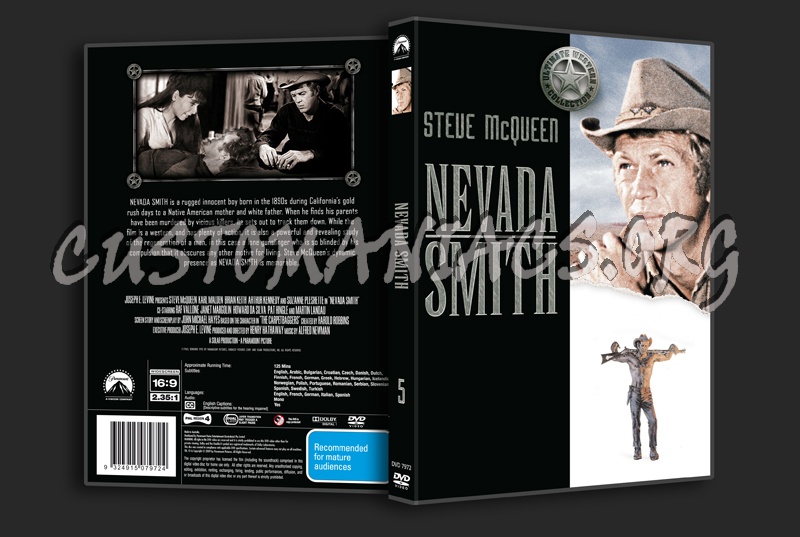 Nevada Smith dvd cover