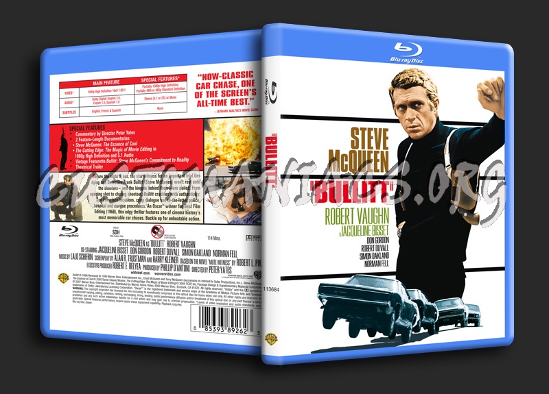 Bullitt blu-ray cover