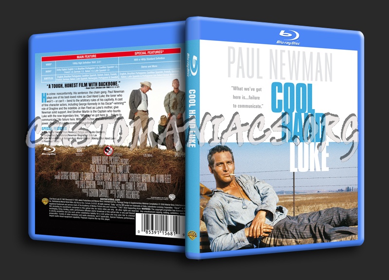Cool Hand Luke blu-ray cover