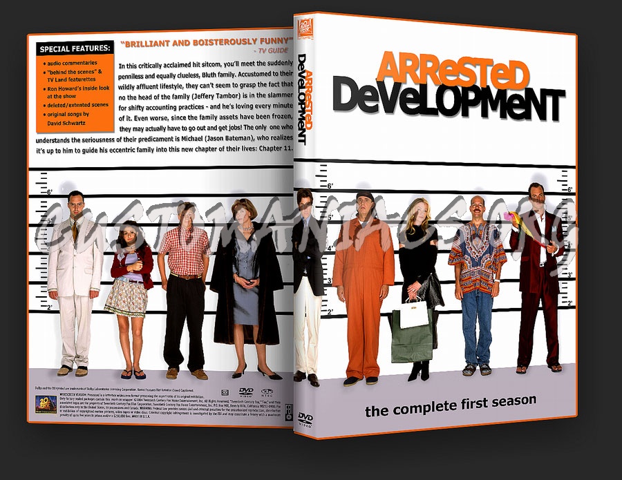 Arrested Development - Season 1 dvd cover