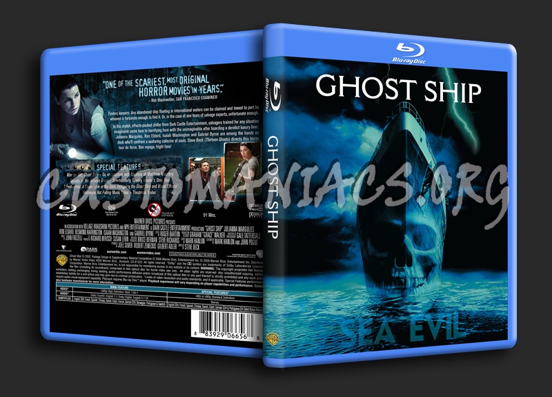 Ghost Ship blu-ray cover