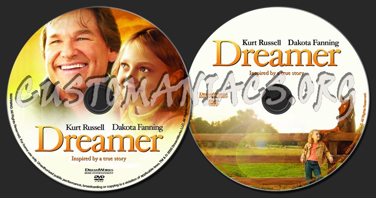 Dreamer dvd label