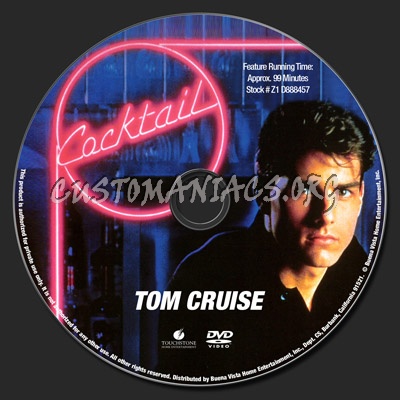 Cocktail dvd label