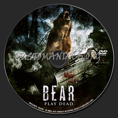 Bear (2010) dvd label