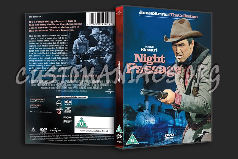 Night Passage dvd cover
