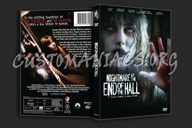 Nightmare At the End of the Hall dvd cover