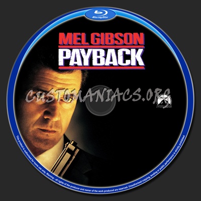 Payback blu-ray label