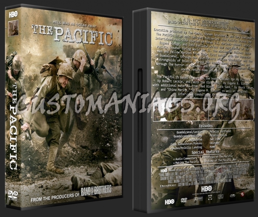 The Pacific 6 DVD Box Set (extras disc) dvd cover