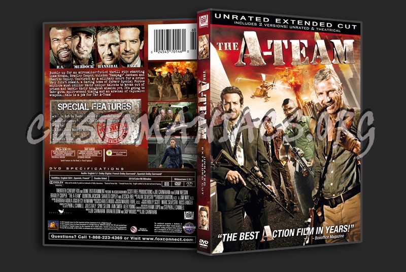 The A-Team dvd cover