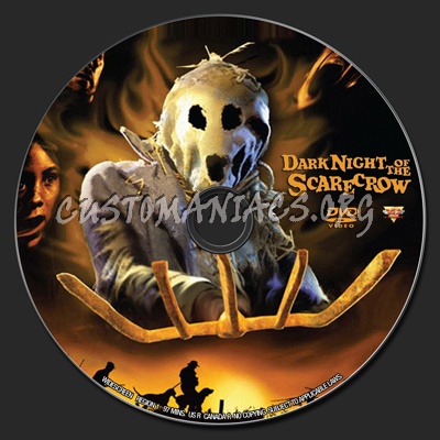 Dark Night of the Scarecrow dvd label