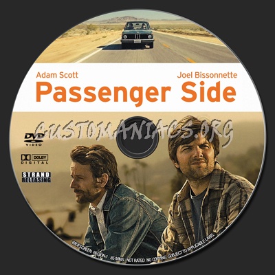 Passenger Side dvd label
