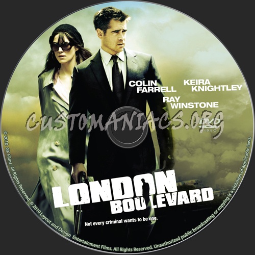 London Boulevard dvd label