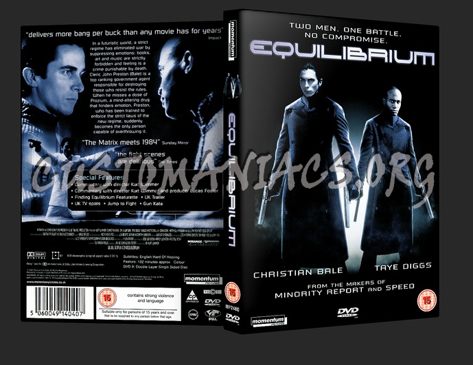 Equilibrium dvd cover