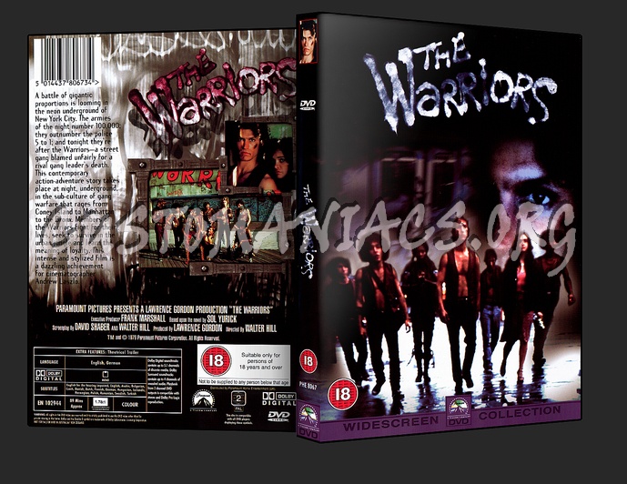 The Warriors dvd cover