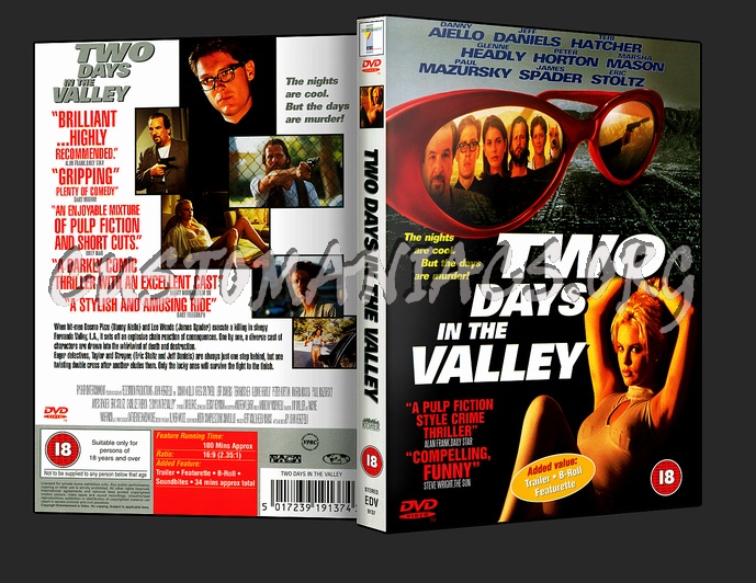 Two Days in the Valley dvd cover