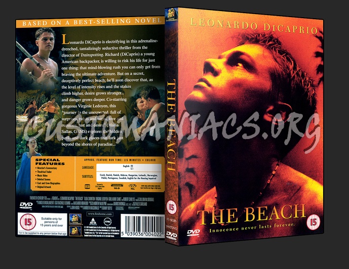 The Beach dvd cover