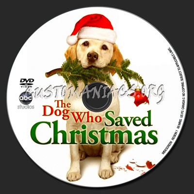 The Dog Who Saved Christmas dvd label