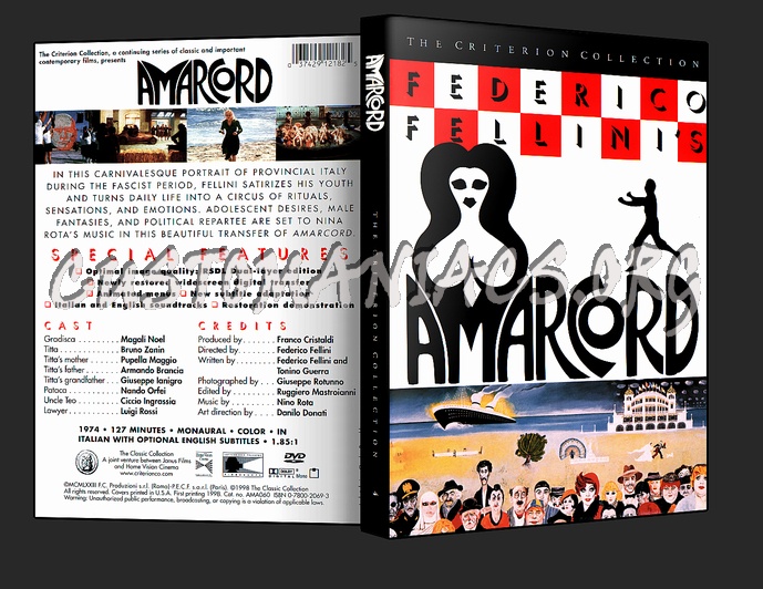 004 - Amarcord dvd cover