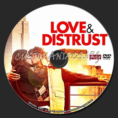 Love And Distrust dvd label