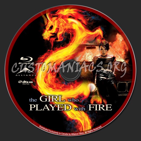 The Girl Who Played With Fire blu-ray label