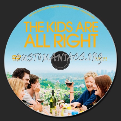 The Kids Are All Right dvd label