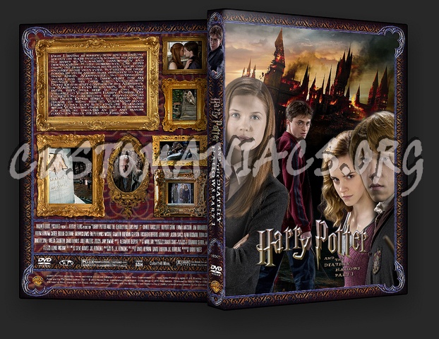 Harry Potter And The Deathly Hallows Part 1 dvd cover