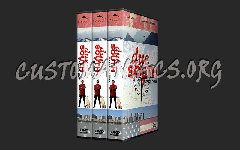 Due South Seasons 1-3 dvd cover