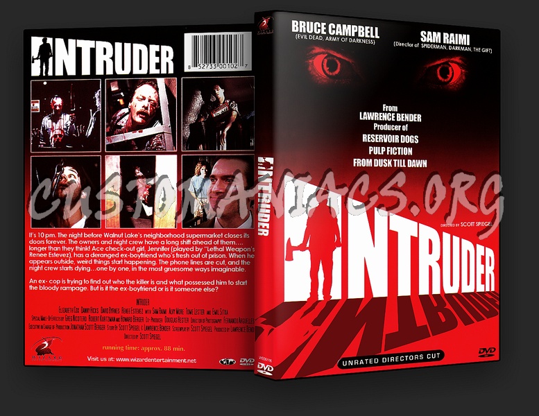 Intruder Directors Cut dvd cover