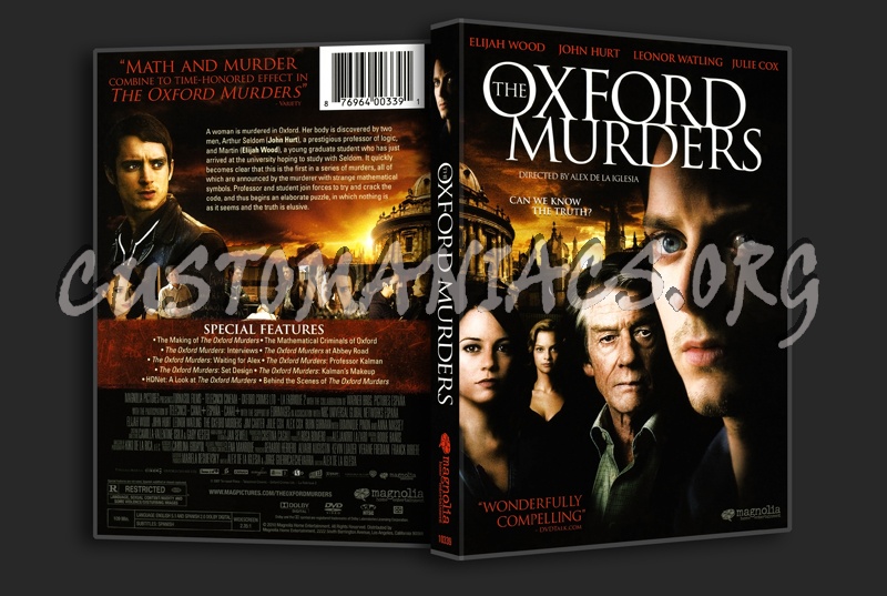 The Oxford Murders dvd cover