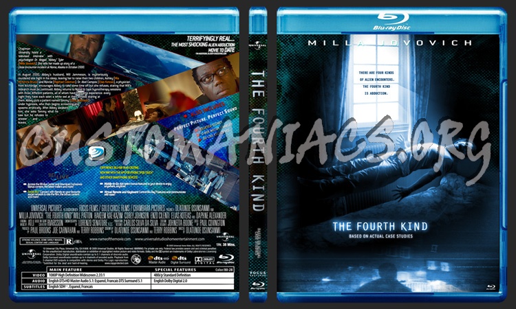 The Fourth Kind blu-ray cover