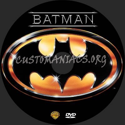 Batman dvd label