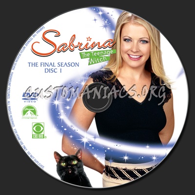 Sabrina The Teenage Witch Season 7 dvd label
