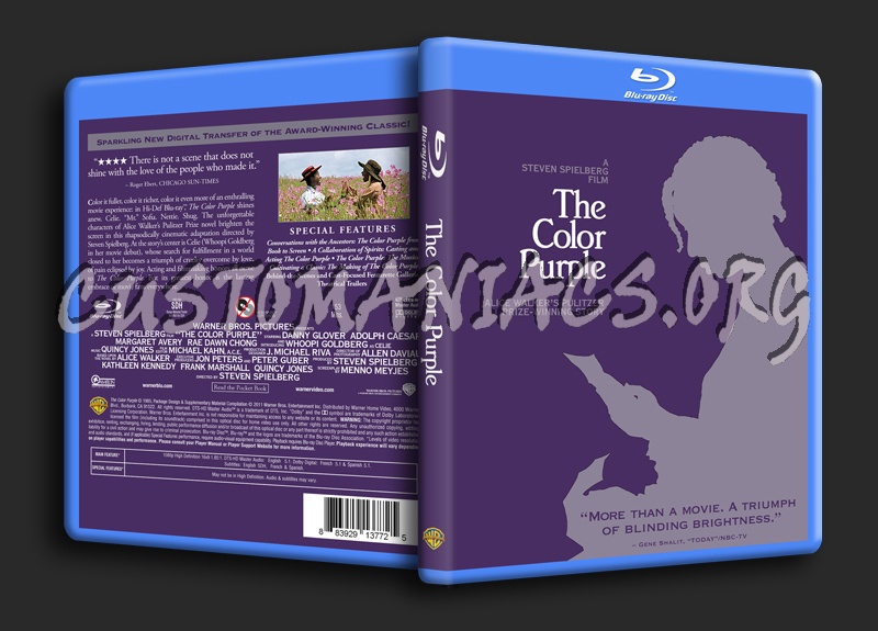 The Color Purple blu-ray cover