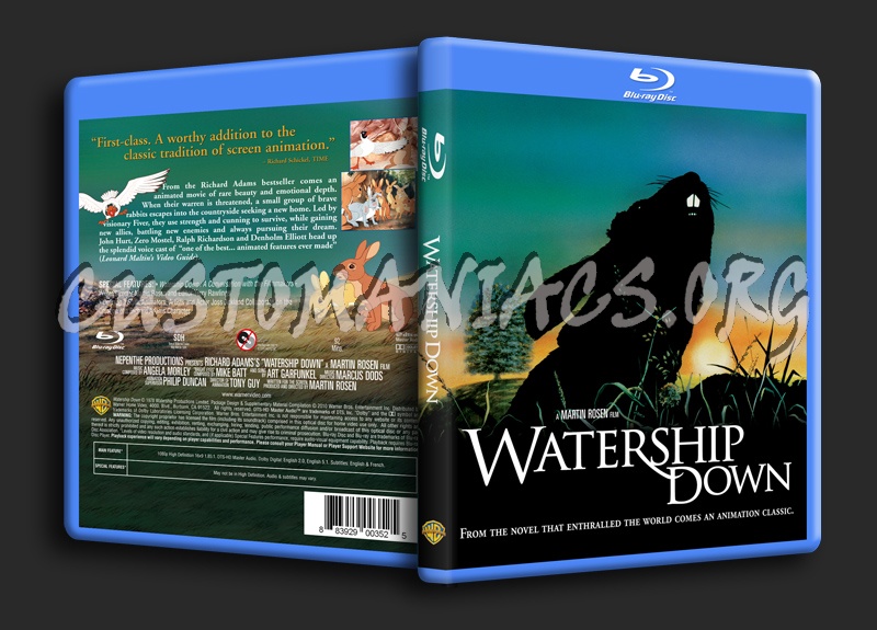 Watership Down blu-ray cover