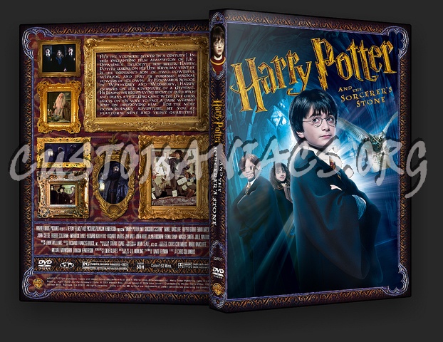 Harry Potter And The Sorcerer's Stone / Philospher's Stone dvd cover