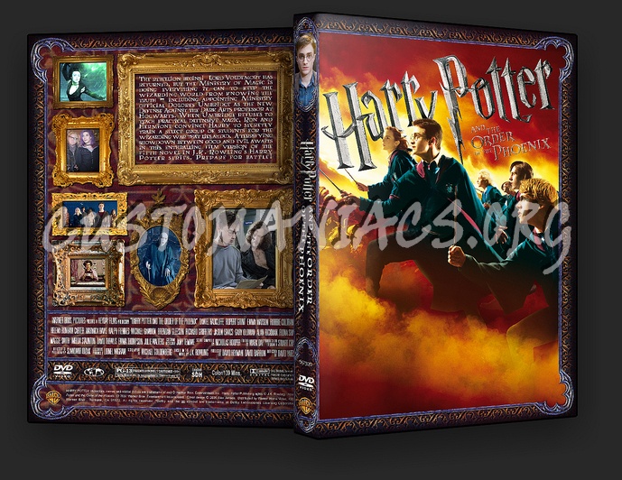 Harry Potter And The Order Of The Phoenix dvd cover