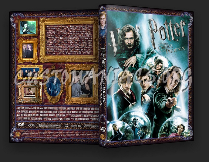 Harry Potter And The Order Of The Phoenix dvd cover